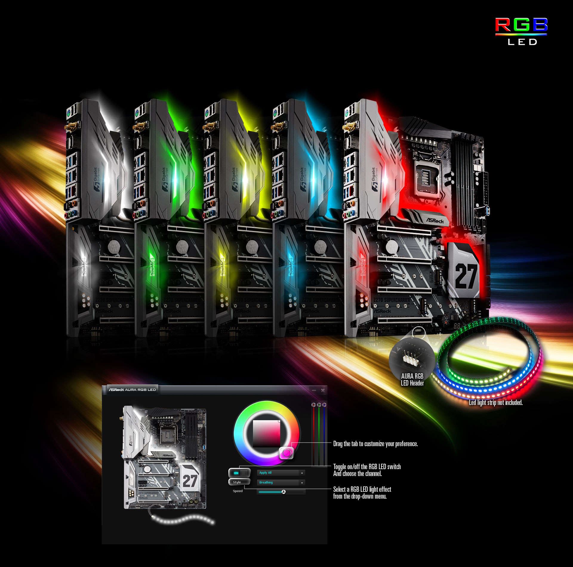 Asrock Z270 SUPERCARRIER Intel Z270 1151 ATX DDR4 XFire/SLI HDMI DP